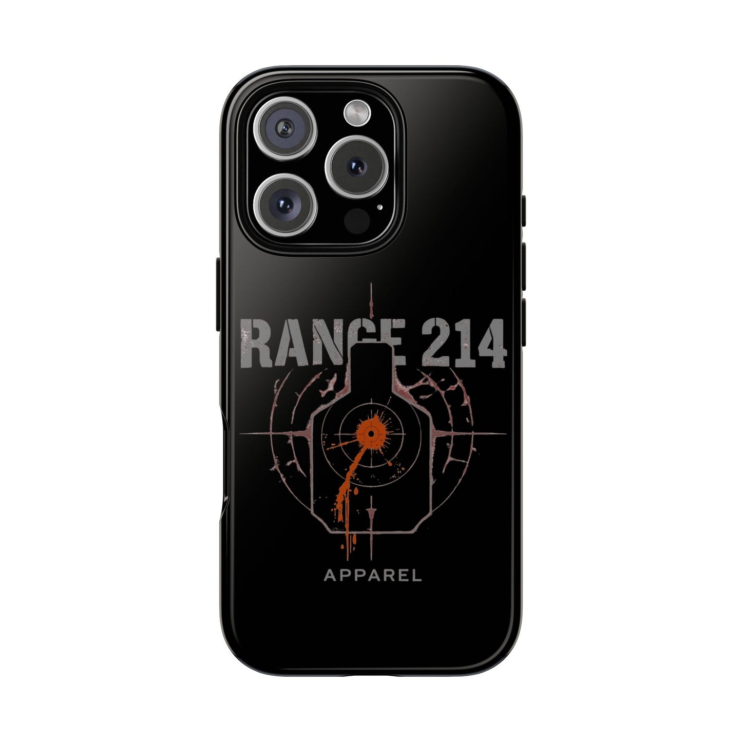 Range 214 Design Phone Case for Gun Enthusiasts