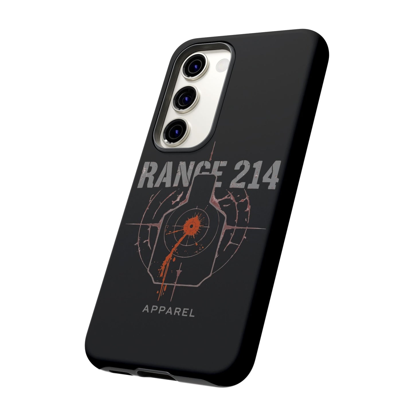 Range 214 Design Phone Case for Gun Enthusiasts