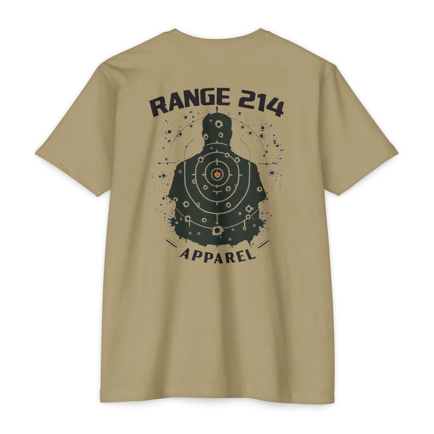 Range 214 Unisex CVC Jersey T-Shirt - Target Shooting 2 Apparel