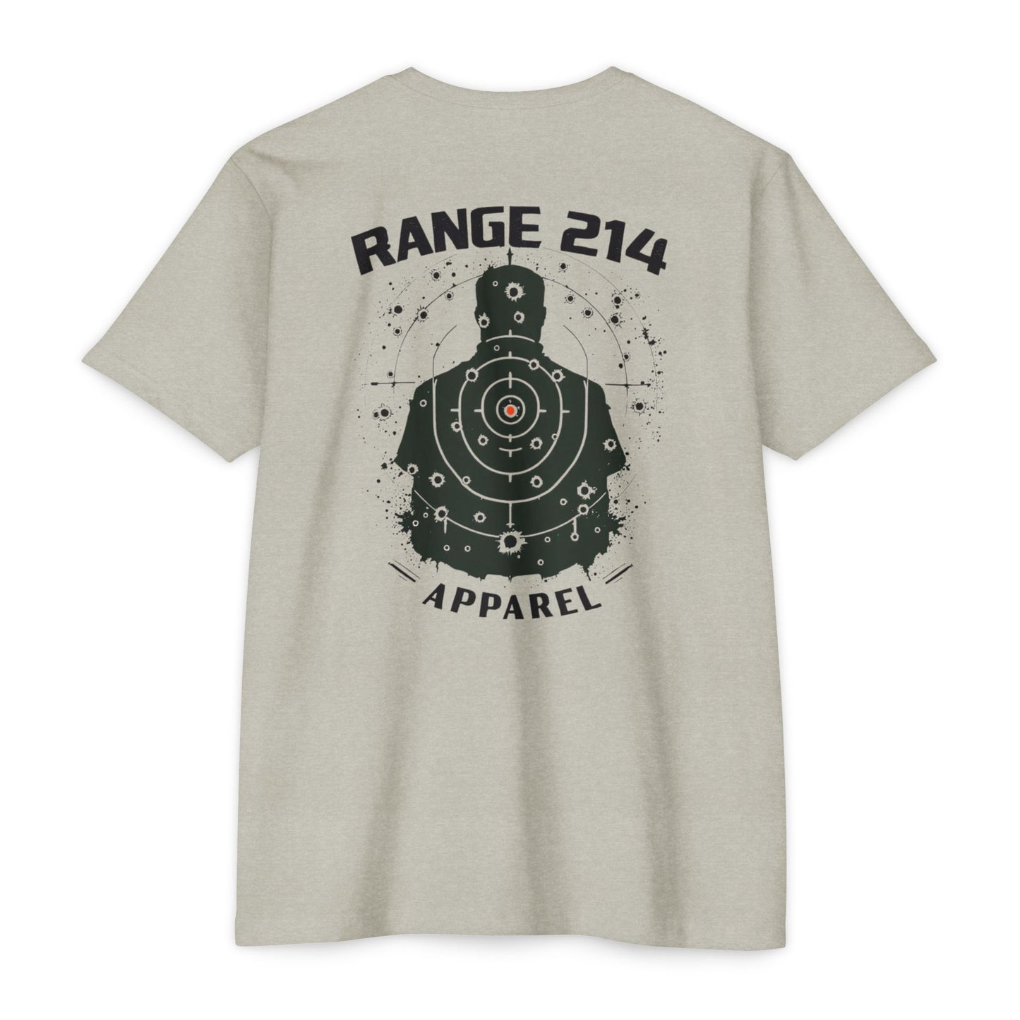 Range 214 Unisex CVC Jersey T-Shirt - Target Shooting 2 Apparel