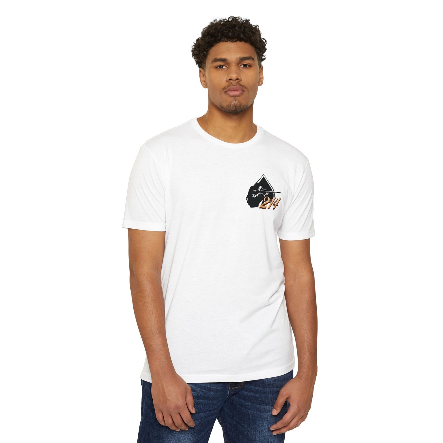 Unisex Skull & Spade Graphic T-Shirt - Range 214 Apparel