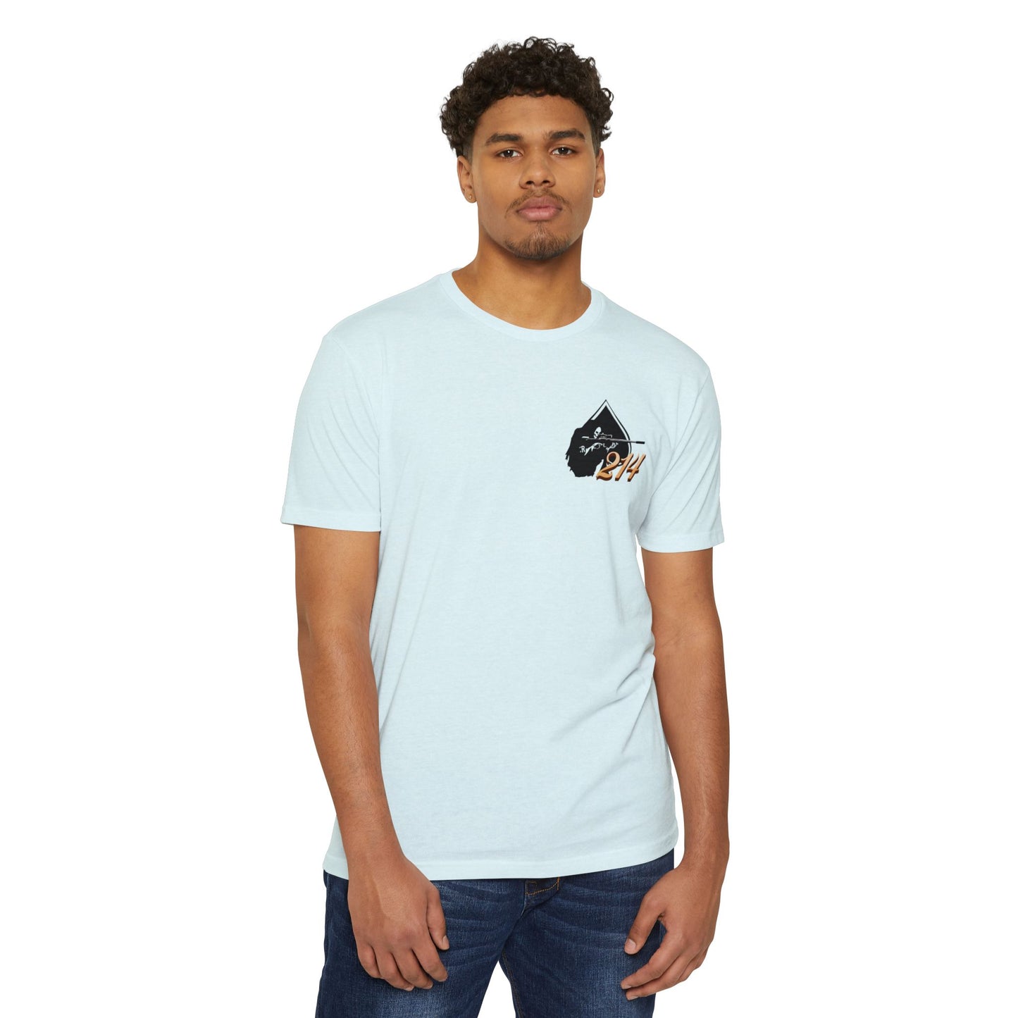 Unisex Skull & Spade Graphic T-Shirt - Range 214 Apparel