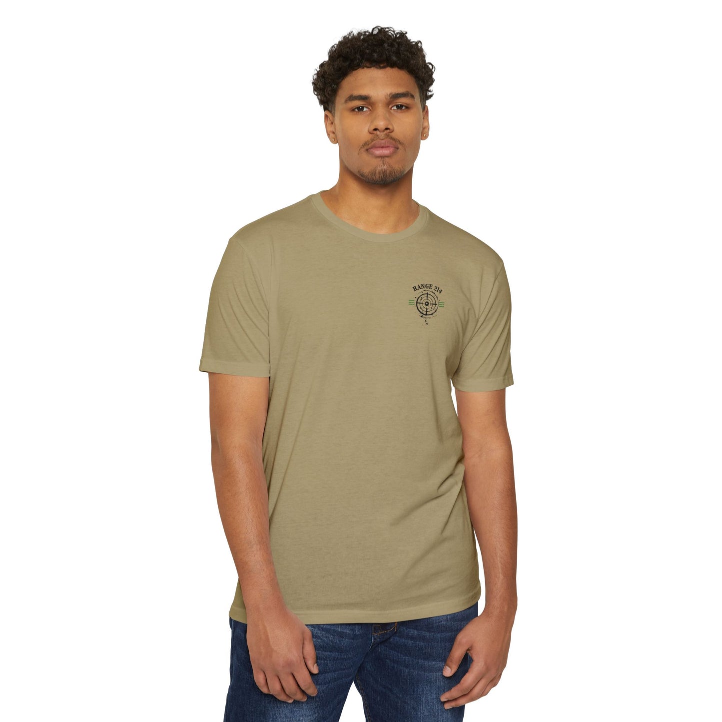 Range 214 Unisex CVC Jersey T-Shirt - Target Shooting 2 Apparel