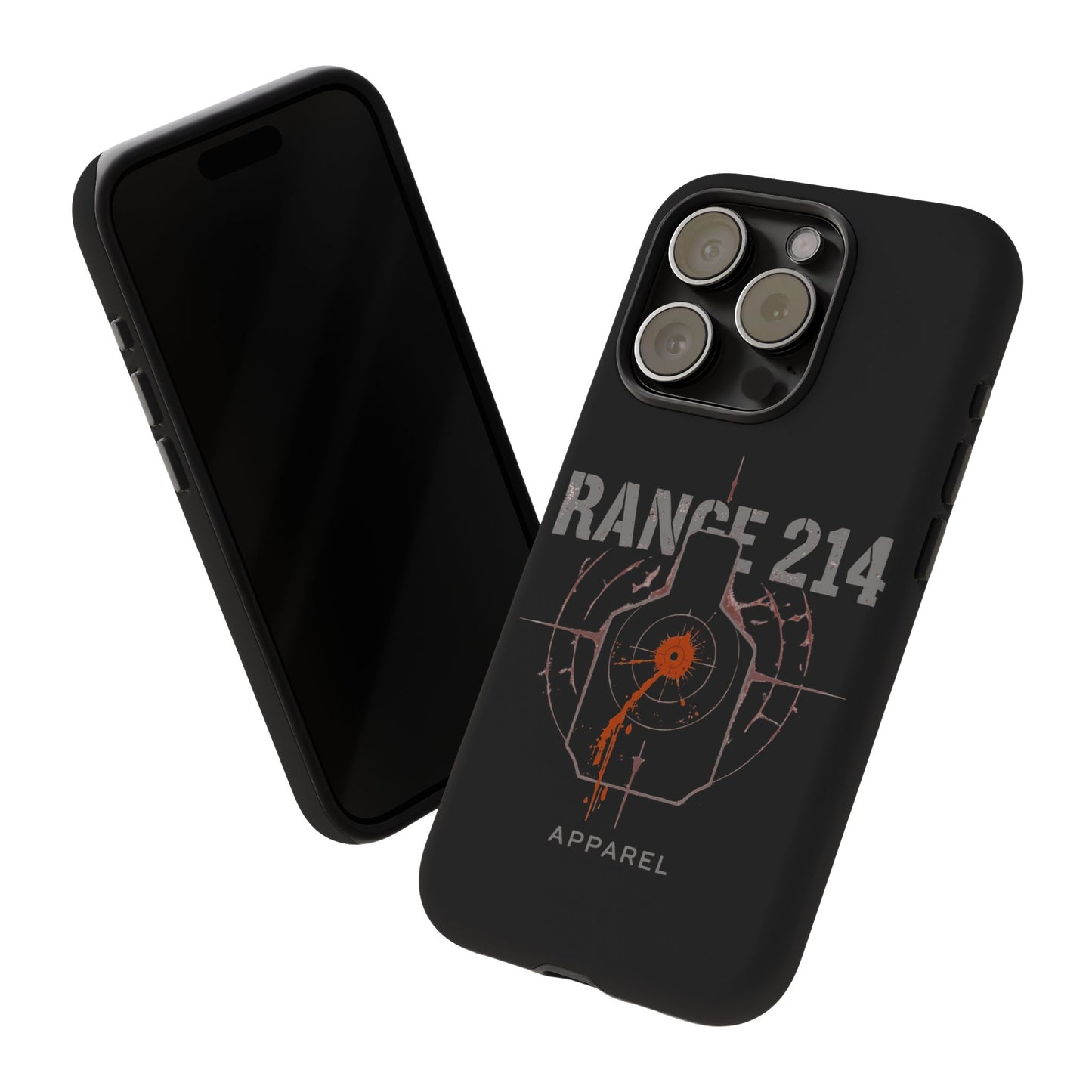 Range 214 Design Phone Case for Gun Enthusiasts