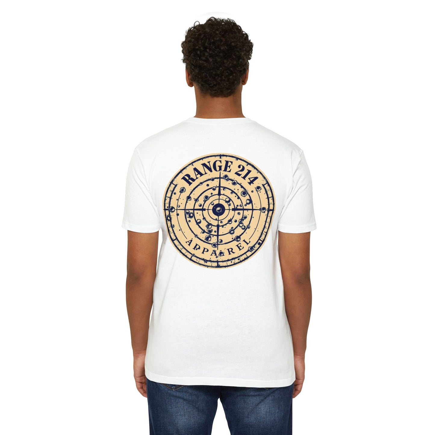 Range 214 Unisex CVC Jersey T-Shirt - Casual Style with Target Design