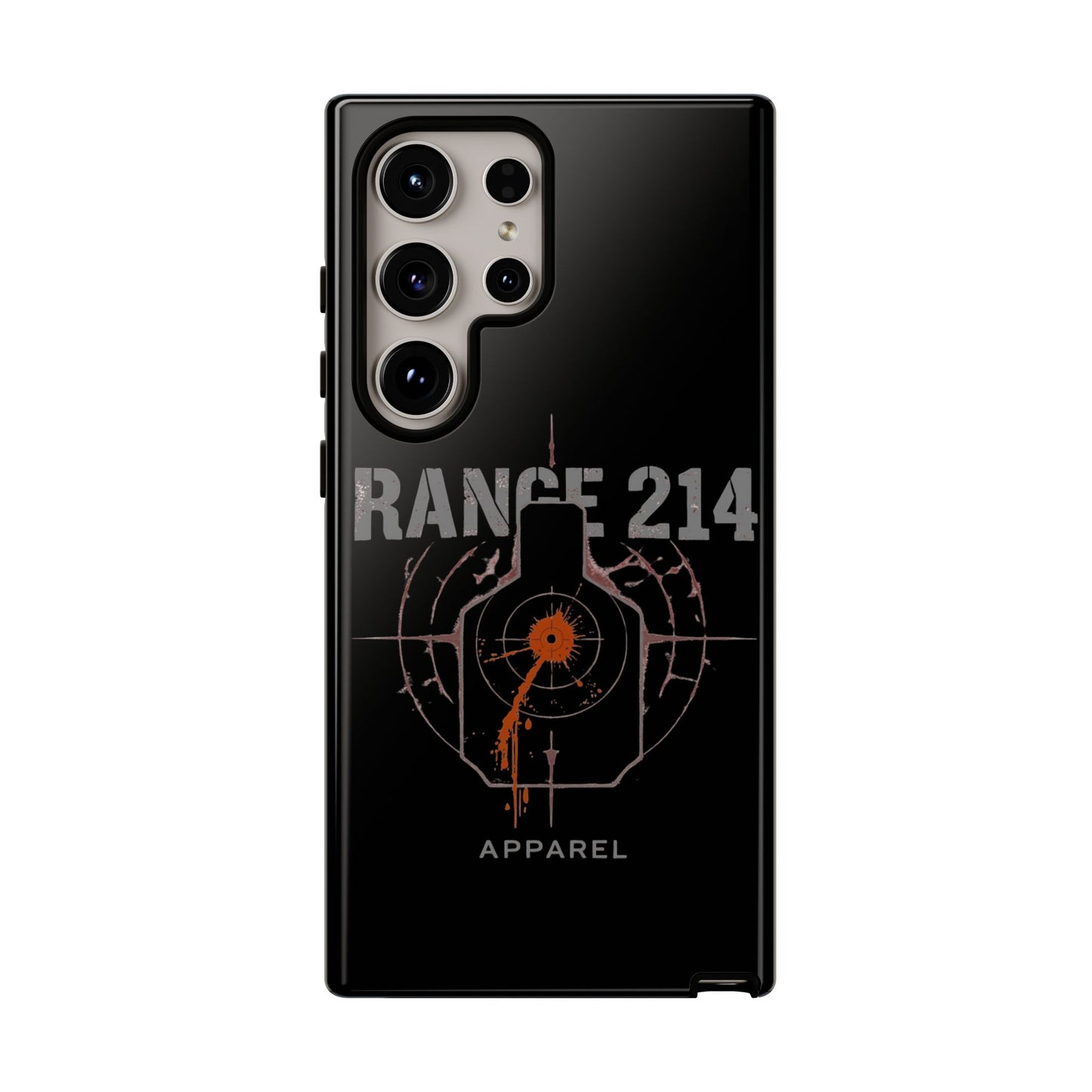 Range 214 Design Phone Case for Gun Enthusiasts