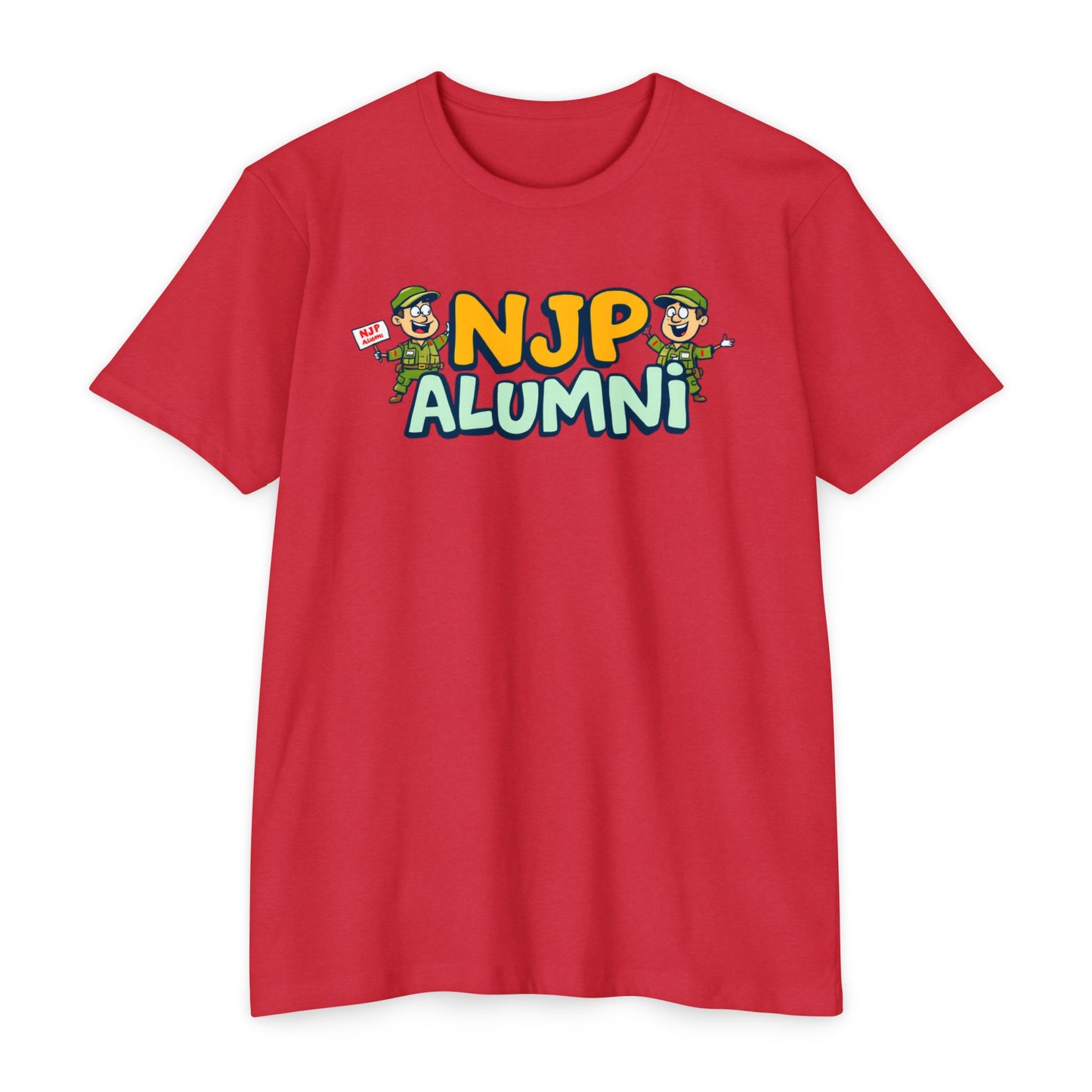 NJP Alumni Unisex Jersey T-Shirt for Veterans and Supporters