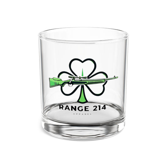 St. Patrick's Day Rocks Glass - 10oz Range 214 Design