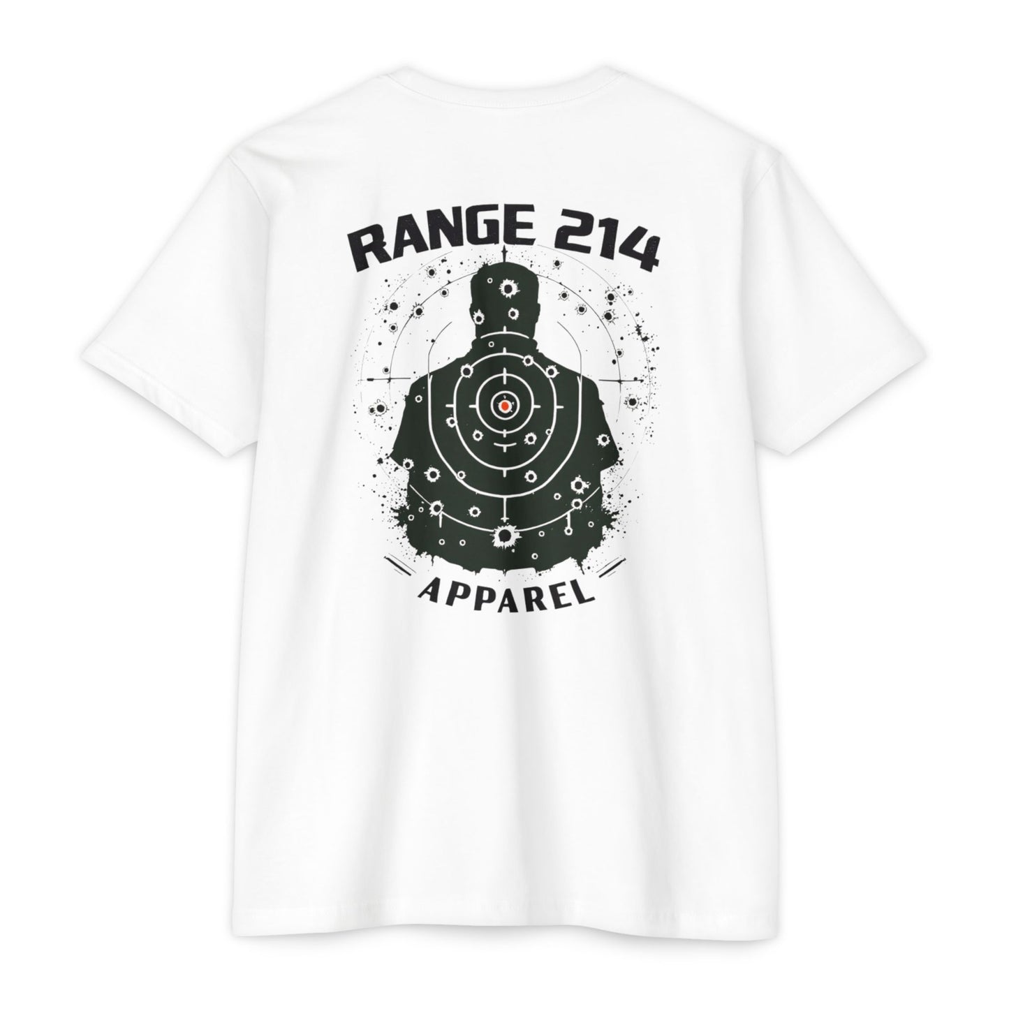 Range 214 Unisex CVC Jersey T-Shirt - Target Shooting 2 Apparel