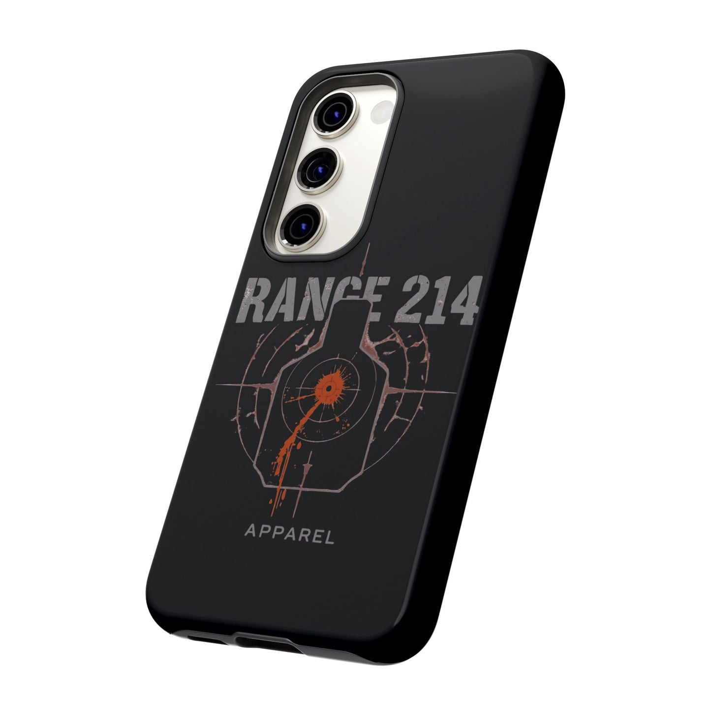 Range 214 Design Phone Case for Gun Enthusiasts