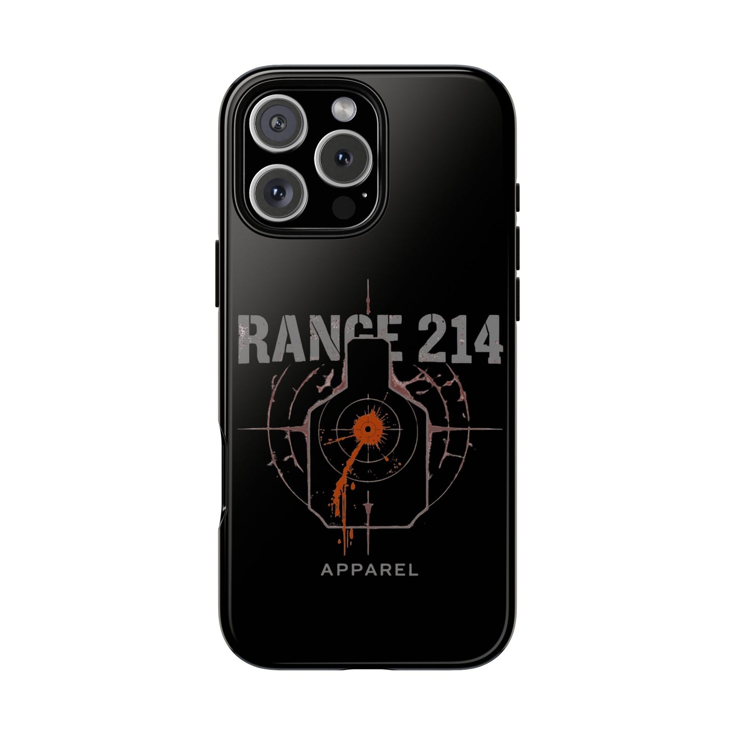 Range 214 Design Phone Case for Gun Enthusiasts