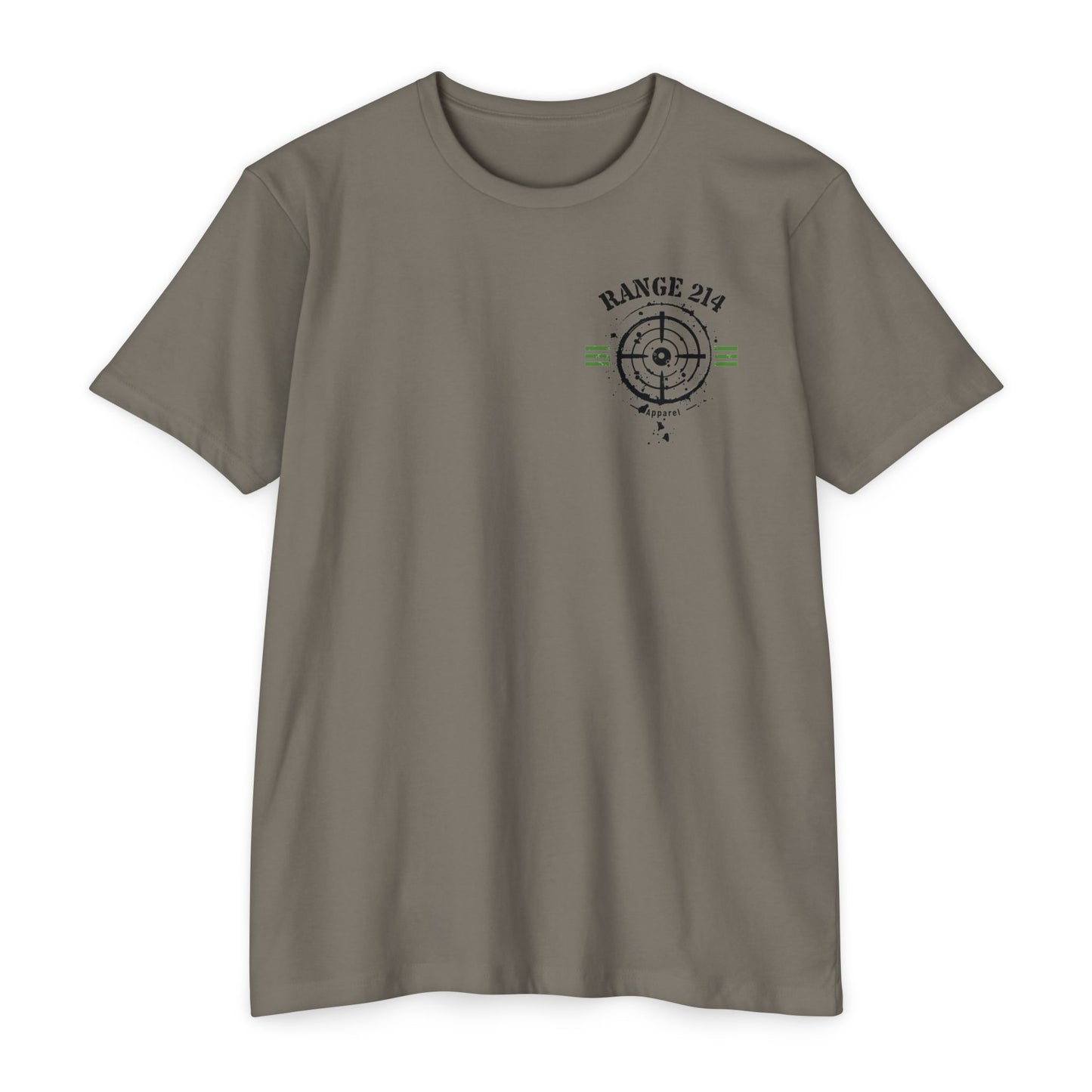 Unisex CVC Jersey T-Shirt - RANGE 214 & TOXIC Graphic Tee for Adventure Lovers