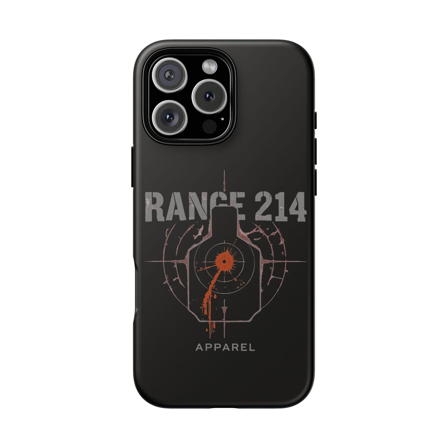 Range 214 Design Phone Case for Gun Enthusiasts