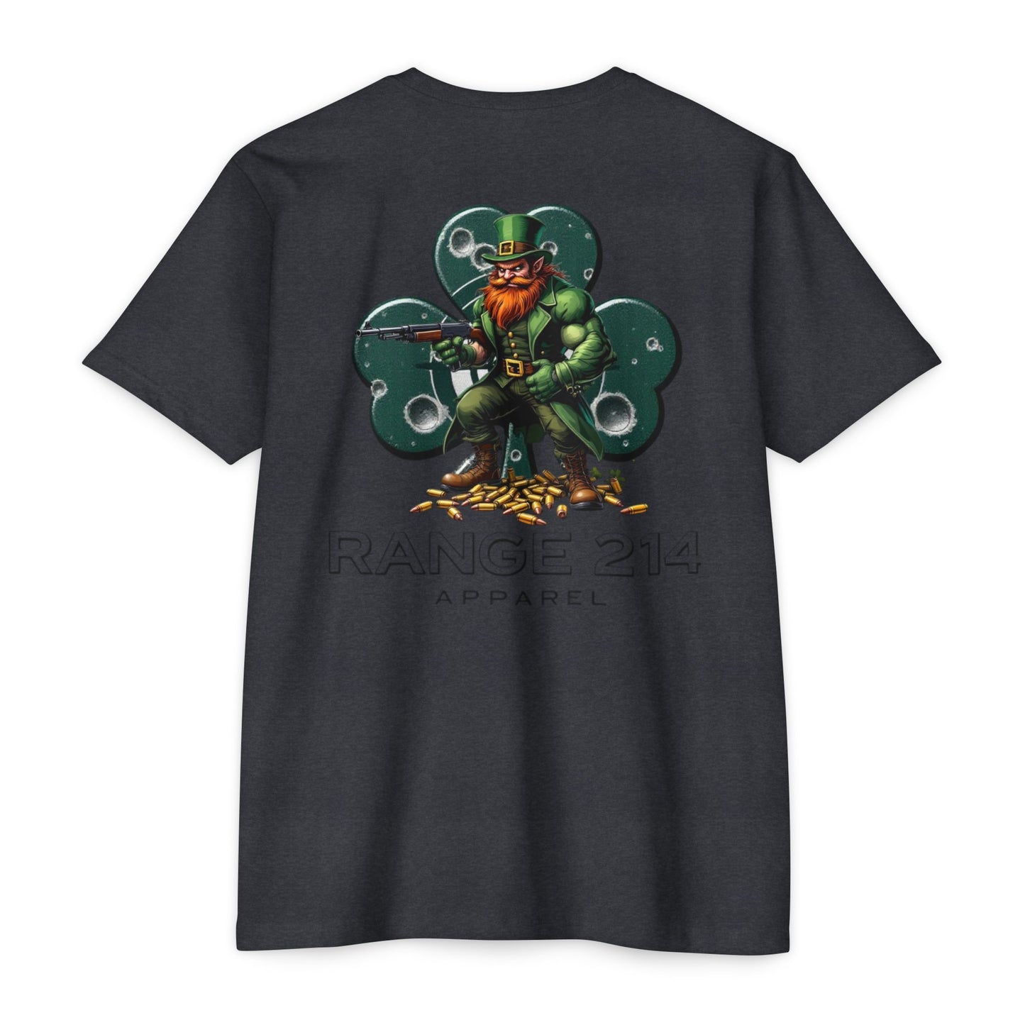 St. Patrick's Day Unisex T-Shirt - Range 214 Gunman Design