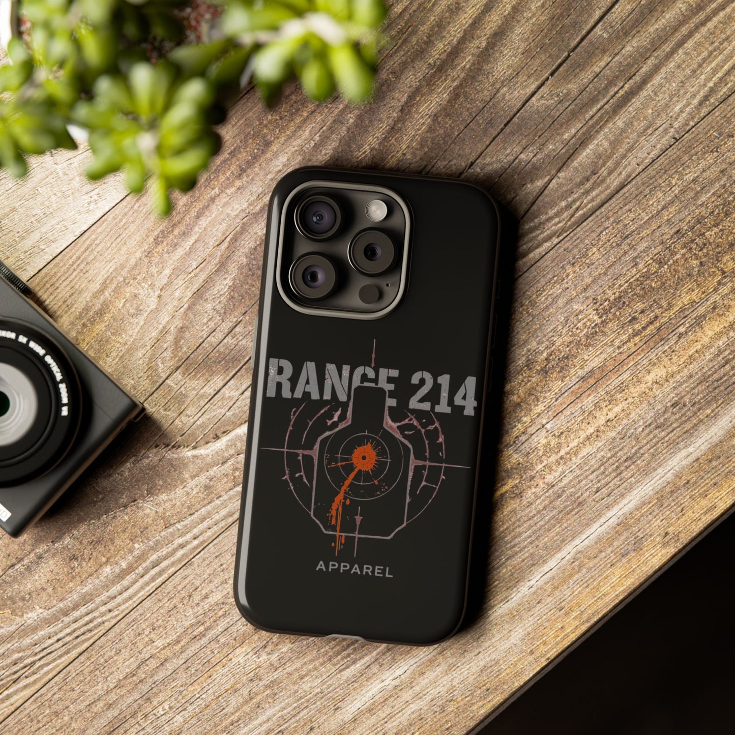 Range 214 Design Phone Case for Gun Enthusiasts