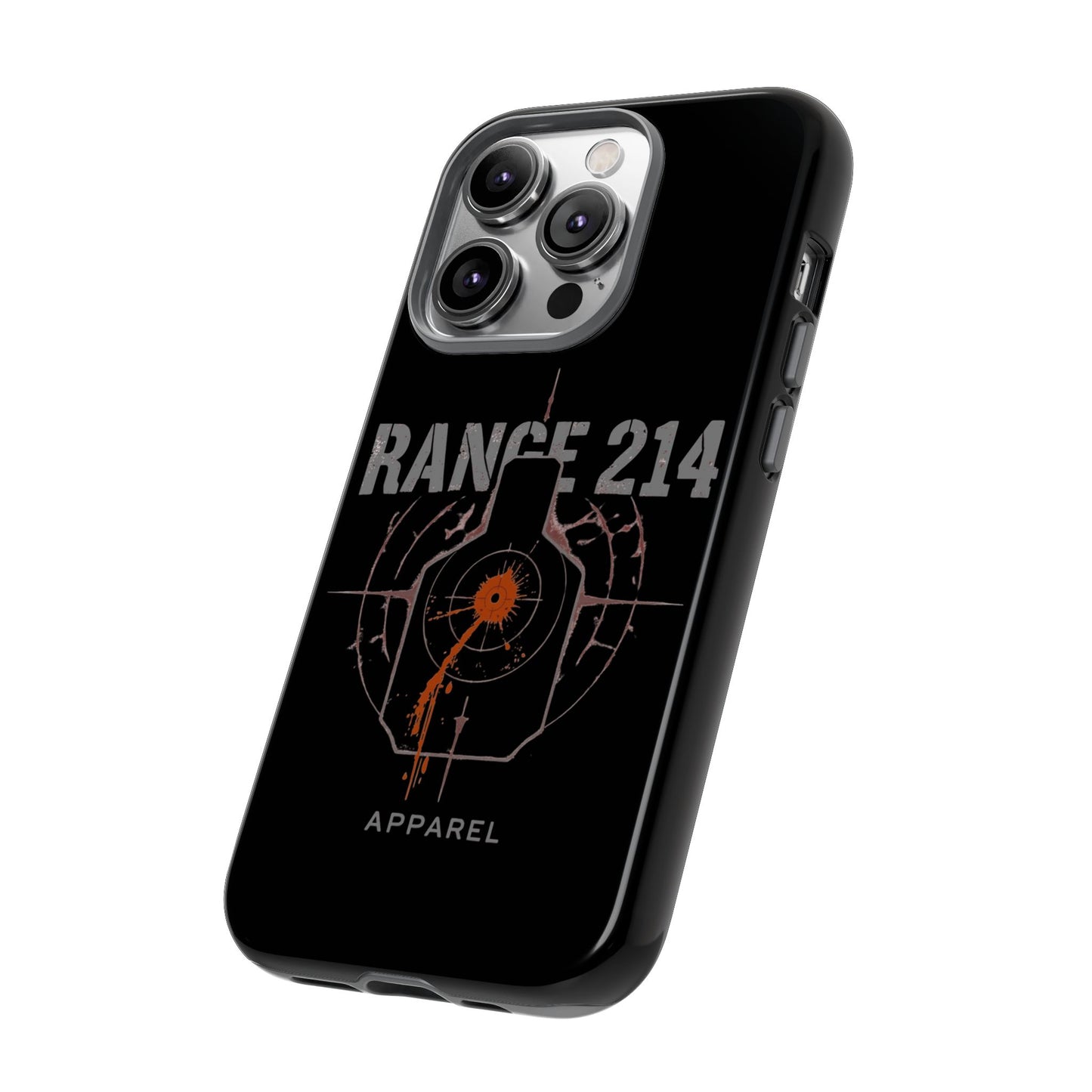 Range 214 Design Phone Case for Gun Enthusiasts