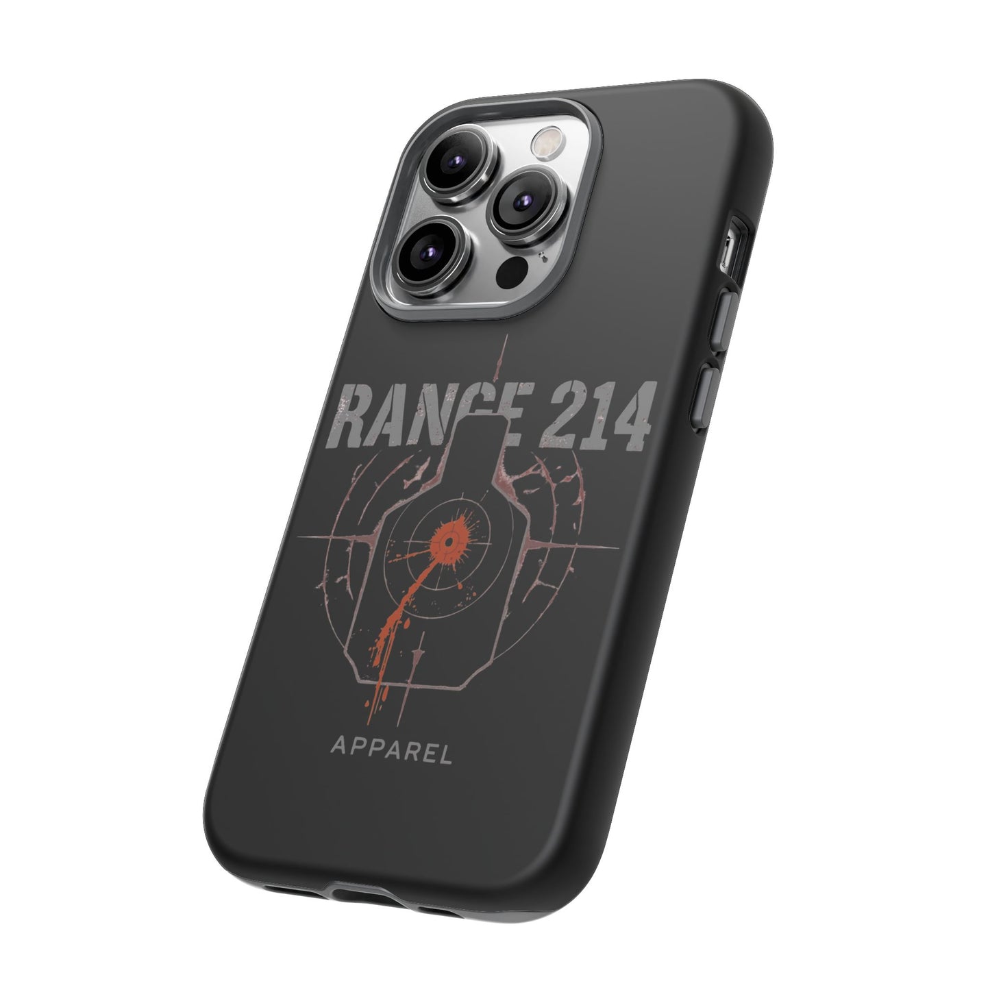 Range 214 Design Phone Case for Gun Enthusiasts